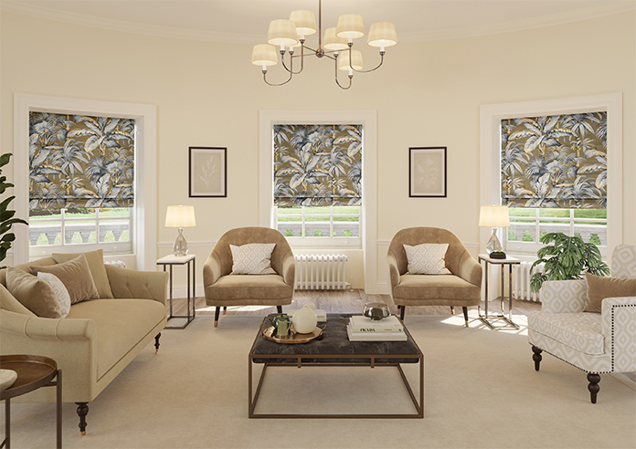 Tripura, Glamour - Motorised Roman Blind - Image 8